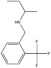 butan-2-yl({[2-(trifluoromethyl)phenyl]methyl})amine|