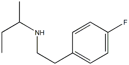 butan-2-yl[2-(4-fluorophenyl)ethyl]amine Structure