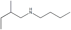 butyl(2-methylbutyl)amine 结构式