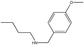 butyl[(4-methoxyphenyl)methyl]amine Structure