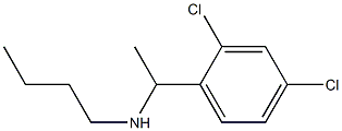 butyl[1-(2,4-dichlorophenyl)ethyl]amine Structure