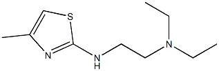 diethyl({2-[(4-methyl-1,3-thiazol-2-yl)amino]ethyl})amine|