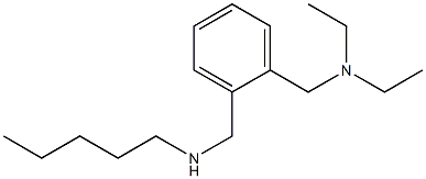  diethyl({2-[(pentylamino)methyl]phenyl}methyl)amine