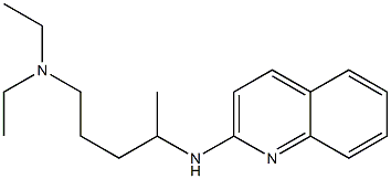 diethyl[4-(quinolin-2-ylamino)pentyl]amine|