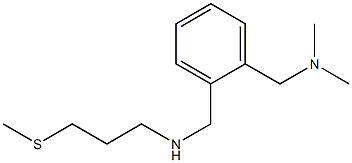  dimethyl({[2-({[3-(methylsulfanyl)propyl]amino}methyl)phenyl]methyl})amine