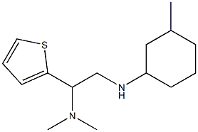 dimethyl({2-[(3-methylcyclohexyl)amino]-1-(thiophen-2-yl)ethyl})amine