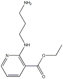 ethyl 2-[(3-aminopropyl)amino]nicotinate Structure