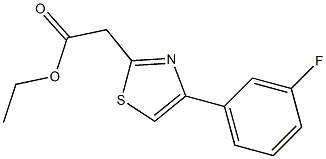 ethyl 2-[4-(3-fluorophenyl)-1,3-thiazol-2-yl]acetate