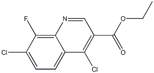 ethyl 4,7-dichloro-8-fluoroquinoline-3-carboxylate