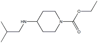  ethyl 4-[(2-methylpropyl)amino]piperidine-1-carboxylate