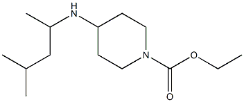 ethyl 4-[(4-methylpentan-2-yl)amino]piperidine-1-carboxylate