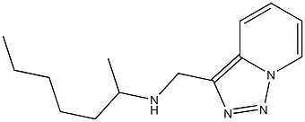 heptan-2-yl({[1,2,4]triazolo[3,4-a]pyridin-3-ylmethyl})amine|