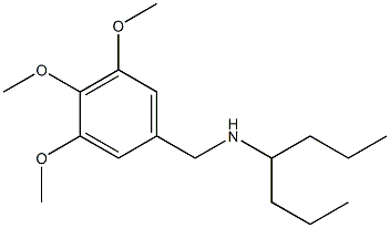  heptan-4-yl[(3,4,5-trimethoxyphenyl)methyl]amine