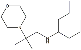 heptan-4-yl[2-methyl-2-(morpholin-4-yl)propyl]amine 结构式