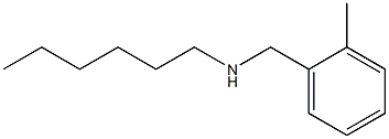 hexyl[(2-methylphenyl)methyl]amine 结构式