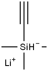 lithium(1+) ion 2-(trimethylsilyl)eth-1-ynide,,结构式