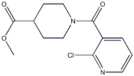 methyl 1-[(2-chloropyridin-3-yl)carbonyl]piperidine-4-carboxylate