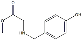 methyl 2-{[(4-hydroxyphenyl)methyl]amino}acetate