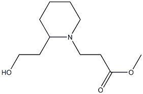 methyl 3-[2-(2-hydroxyethyl)piperidin-1-yl]propanoate