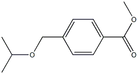 methyl 4-[(propan-2-yloxy)methyl]benzoate Struktur