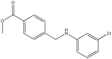 methyl 4-{[(3-chlorophenyl)amino]methyl}benzoate