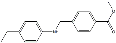 methyl 4-{[(4-ethylphenyl)amino]methyl}benzoate|