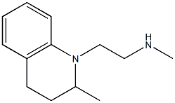 methyl[2-(2-methyl-1,2,3,4-tetrahydroquinolin-1-yl)ethyl]amine 化学構造式