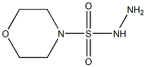 morpholine-4-sulfonohydrazide 结构式