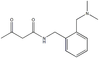 N-({2-[(dimethylamino)methyl]phenyl}methyl)-3-oxobutanamide