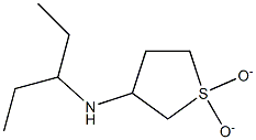 N-(1,1-dioxidotetrahydrothien-3-yl)-N-(1-ethylpropyl)amine Struktur