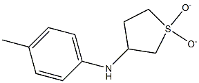 N-(1,1-dioxidotetrahydrothien-3-yl)-N-(4-methylphenyl)amine Structure