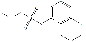 N-(1,2,3,4-tetrahydroquinolin-5-yl)propane-1-sulfonamide