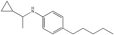  N-(1-cyclopropylethyl)-4-pentylaniline