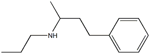  N-(1-methyl-3-phenylpropyl)-N-propylamine