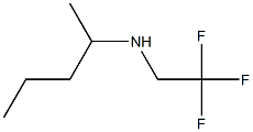 N-(1-methylbutyl)-N-(2,2,2-trifluoroethyl)amine,,结构式