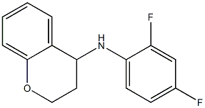 N-(2,4-difluorophenyl)-3,4-dihydro-2H-1-benzopyran-4-amine