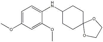 N-(2,4-dimethoxyphenyl)-1,4-dioxaspiro[4.5]decan-8-amine