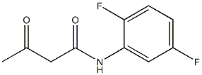N-(2,5-difluorophenyl)-3-oxobutanamide Structure