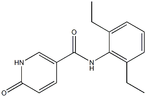 N-(2,6-diethylphenyl)-6-oxo-1,6-dihydropyridine-3-carboxamide