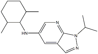 N-(2,6-dimethylcyclohexyl)-1-(propan-2-yl)-1H-pyrazolo[3,4-b]pyridin-5-amine|