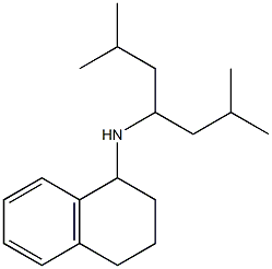 N-(2,6-dimethylheptan-4-yl)-1,2,3,4-tetrahydronaphthalen-1-amine|