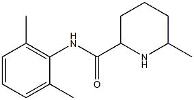 N-(2,6-dimethylphenyl)-6-methylpiperidine-2-carboxamide Structure