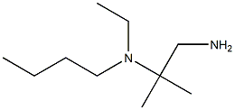 N-(2-amino-1,1-dimethylethyl)-N-butyl-N-ethylamine,,结构式