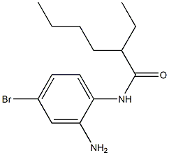 N-(2-amino-4-bromophenyl)-2-ethylhexanamide,,结构式