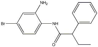 N-(2-amino-4-bromophenyl)-2-phenylbutanamide Structure