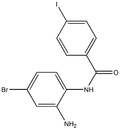 N-(2-amino-4-bromophenyl)-4-iodobenzamide Structure