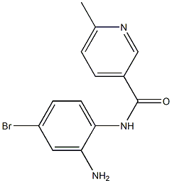 N-(2-amino-4-bromophenyl)-6-methylpyridine-3-carboxamide Structure