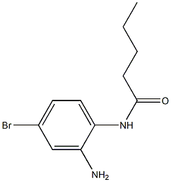 N-(2-amino-4-bromophenyl)pentanamide Struktur