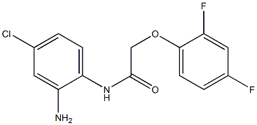N-(2-amino-4-chlorophenyl)-2-(2,4-difluorophenoxy)acetamide