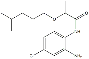 N-(2-amino-4-chlorophenyl)-2-[(4-methylpentyl)oxy]propanamide Structure